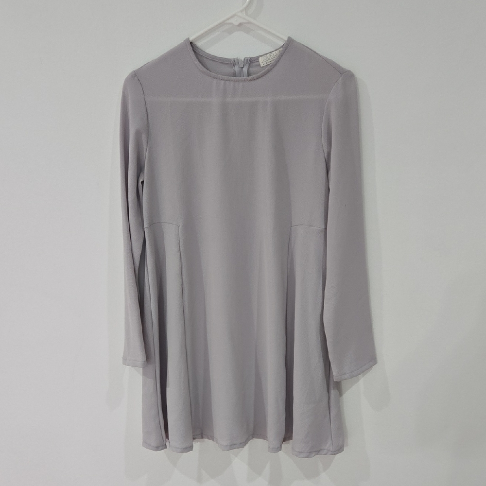 Louella By Ibtihaj Muhammad Sz XS Womens Gray Long Sleeve Shirt